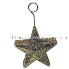 Gold Star Balloon Weight
