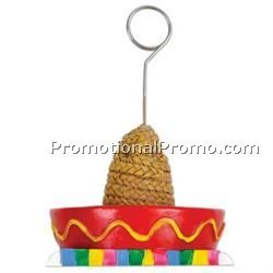 Sombrero Photo/Balloon Holder