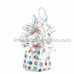 Printed Balloon Weights w/ Polka Dots & Swirls