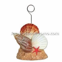 Seashell Photo/ Balloon Holder