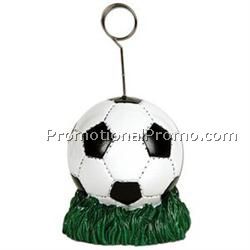 Soccer Ball Photo/ Balloon Holder