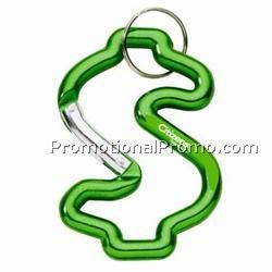 Dollar Sign Carabiner
