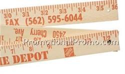 Natural Finish Folding Yardstick