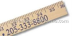 Heavy Duty Natural Finish Yardstick