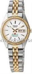 Women's Pulsar Watch w/ Stainless Steel Bracelet & Silver Sunray Dial
