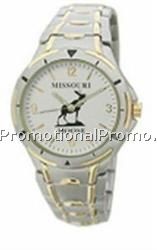 Cititec Ladies Analog Quartz Watch (Silver w/ Gold Trim)