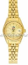 Pedre Women's 5th Avenue Gold Watch w/ Raised Stick Hour Marker