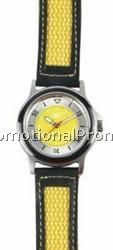 Pedre Varsity Sport Watch with Yellow Strap & Dial