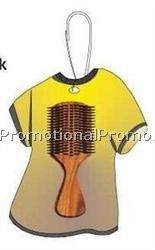 Hair Brush T-Shirt Zipper Pull