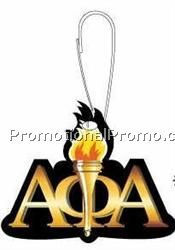Alpha Phi Alpha Fraternity Mascot Zipper Pull