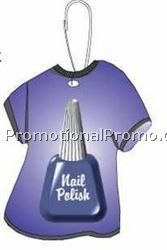 Nail Polish T-Shirt Zipper Pull