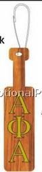 Alpha Phi Alpha Fraternity Paddle Zipper Pull