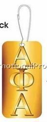 Alpha Phi Alpha Fraternity Letters Zipper Pull