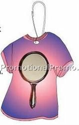 Mirror T-Shirt Zipper Pull