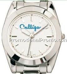 Pedre Men's Silver Waverly Watch w/ Stainless Steel Bracelet