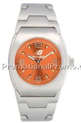 Pedre Men's Orange Dial Symphony Watch w/Adjustable Bracelet