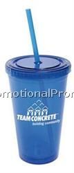 All Pro Acrylic Cup w/ Straw