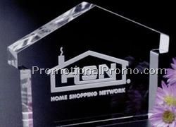 Distinctive Gift Gallery Crystal House Paperweight (4