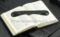 Black Genuine Leather Book Weight