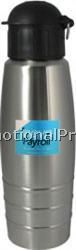 24oz. Stainless Steel Water Bottle with Flip sport Top