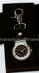 Clip On Watch w/ Leather Fob/ Back Emblem & 7/8" Club Lorente Ball Marker