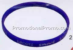 Purple Silicon Wristband or Bracelet