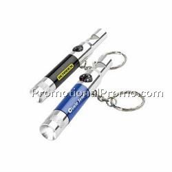 LED whistle keychain