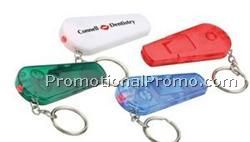 Sound N' Sight Whistle & Key Chain