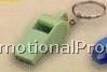 Imported Plastic Whistle Key Ring