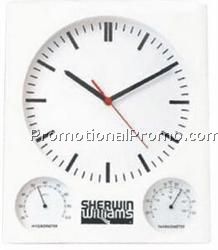 Wall Clock/ Thermometer/ Hygrometer