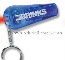 Whistle/Light Keychain