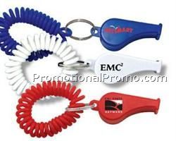 Whistle Coil Keychain (Direct Import-10 Weeks Ocean)