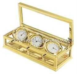 24K Gold Plated Weather Station