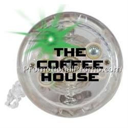 Crystal Green LED Yo-Yo