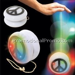 Peace Sign L.E.D. Yoyo