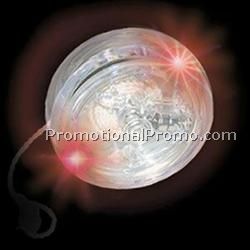 Clear Light Up Yo-Yo with Red LED