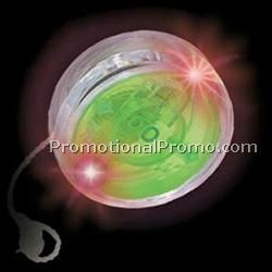 Green Light Up Yo-Yo with Red LED
