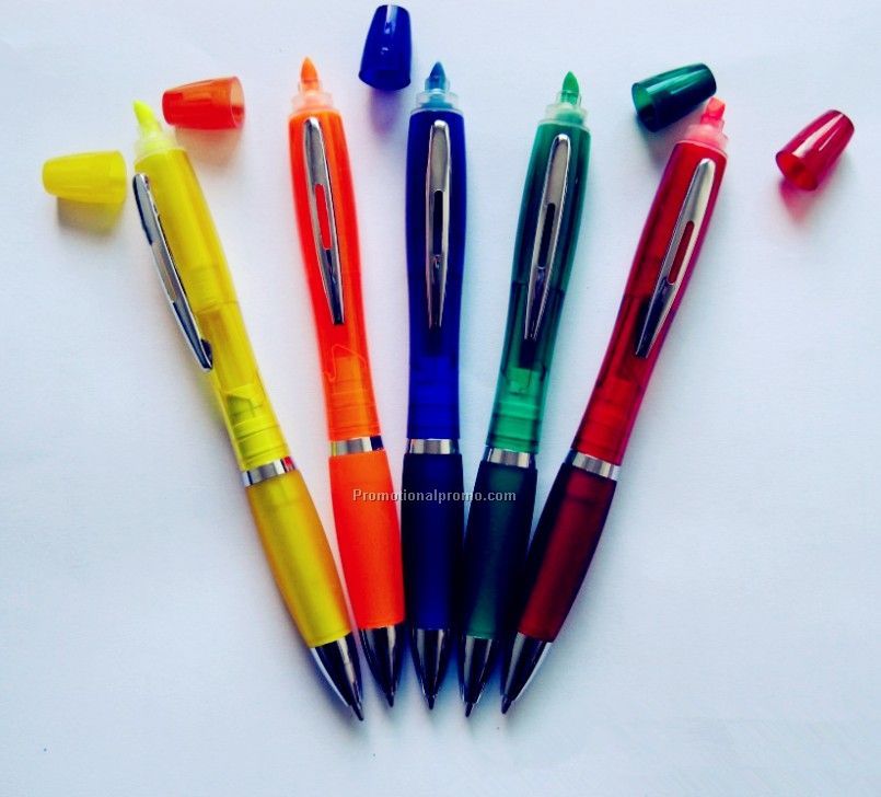 Promotional ballpen with highlighter Photo 3