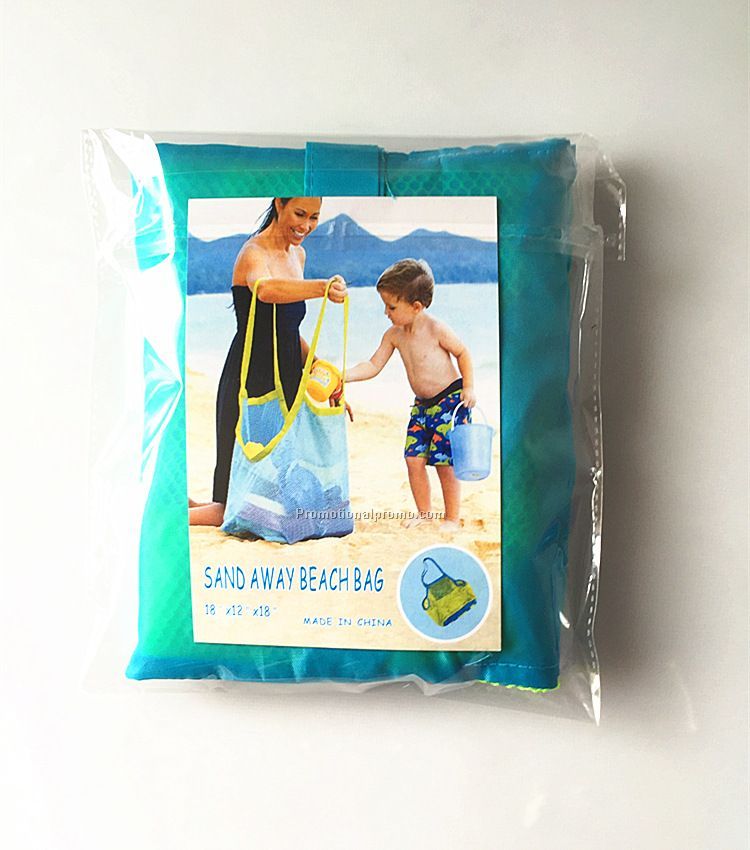 Sand away toy storage mesh beach bag Photo 2