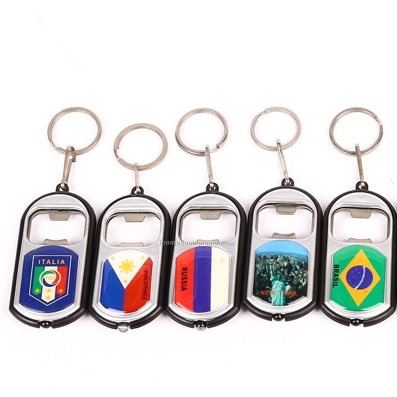 promo custom logo world cup keychain opener Photo 3