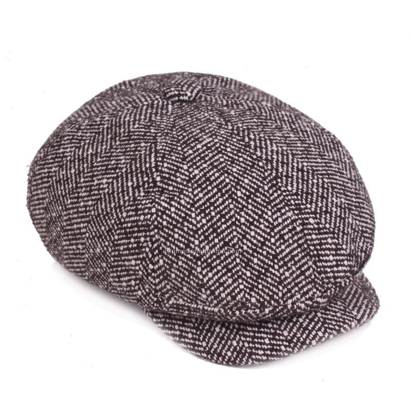 Warm berets cap for men Photo 2