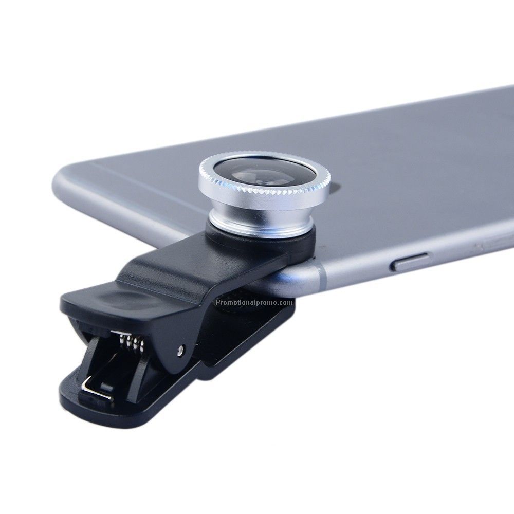 Clip Camera Phone Lens Set with 12X Zoom Telephoto Lens+ Wide Angle & Macro+ Fisheye Fish eye Lens for iPhone Photo 2