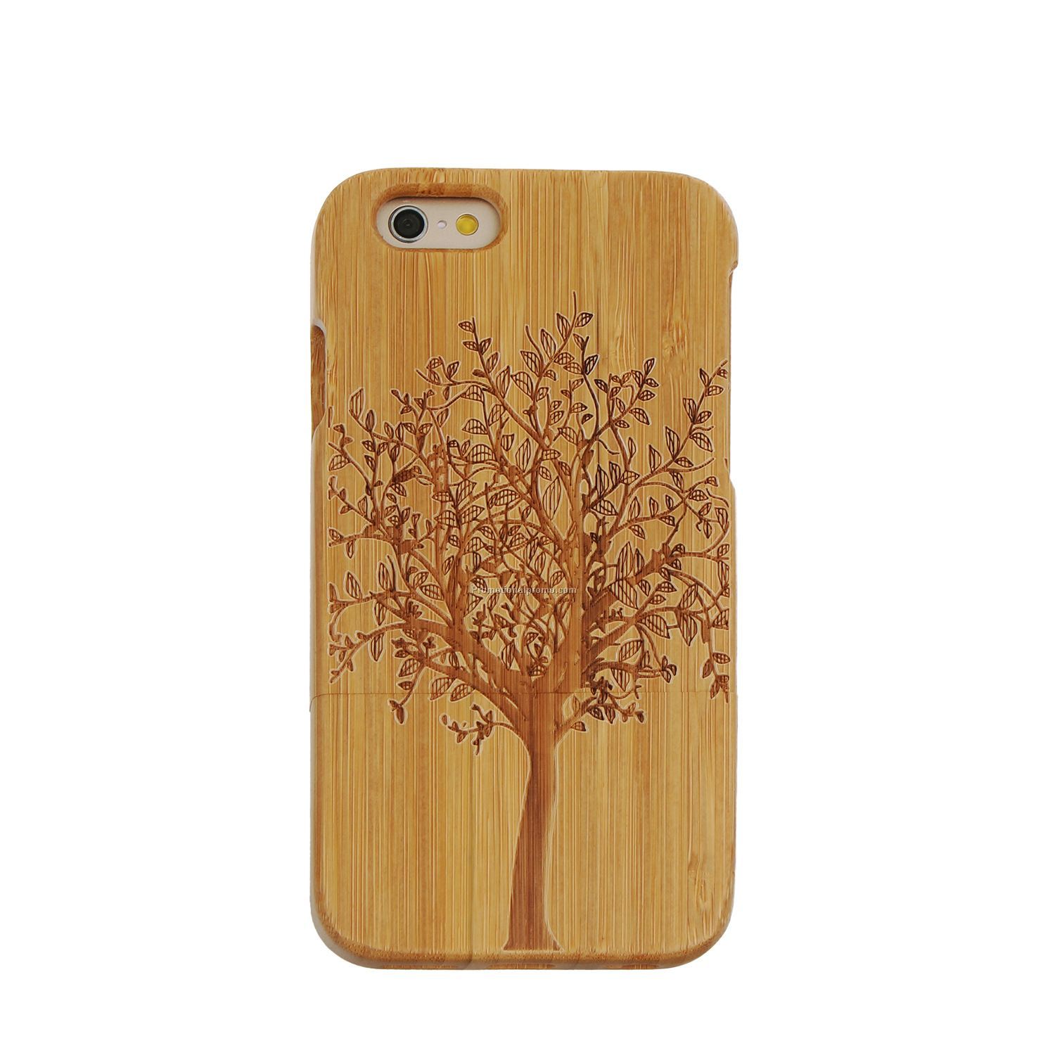 Customized Logo Wood Mobile Phone Case Photo 3