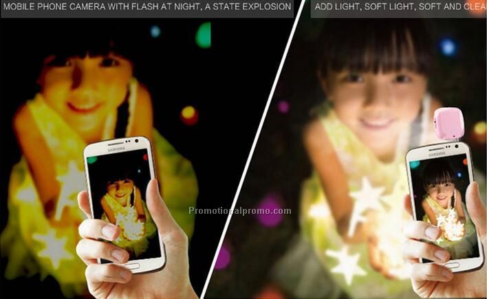 Portable smartphone led selfie light Photo 3