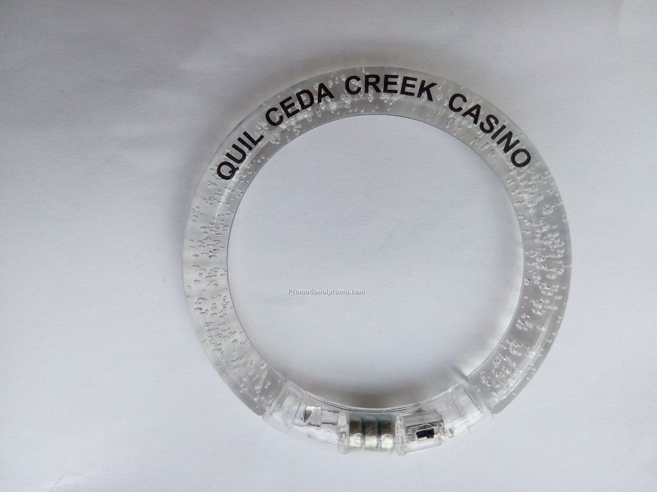 Logo printing LED bracelet Photo 3