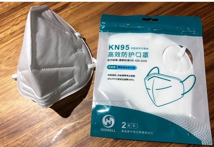 2020 Anti Virus KN95 Filter Face Mask Respirator Mask Without Valve Photo 2