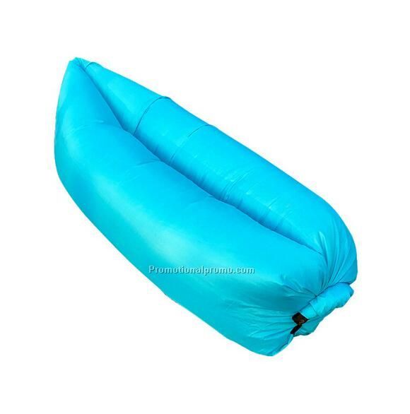 Inflatable Folding Sleeping Lazy Bag Waterproof Portable Air Sofa Pocket Outdoor Beach Camping Lengthened 250CM Sleeping Lazy Bed Photo 2