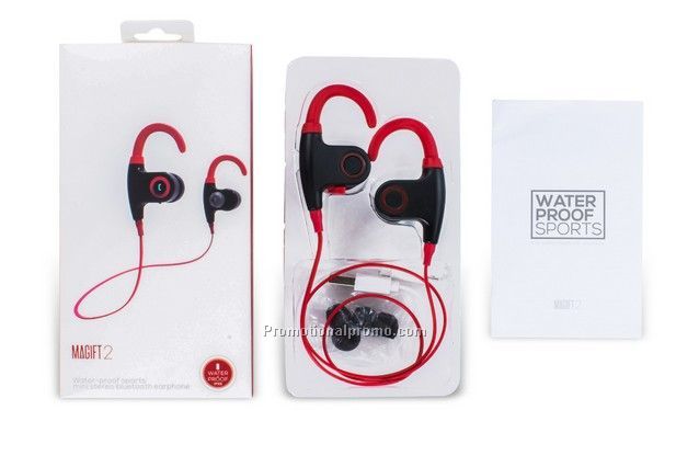 Waterproof sports bluetooth headphone, stereo collar bluetooth headset Photo 3