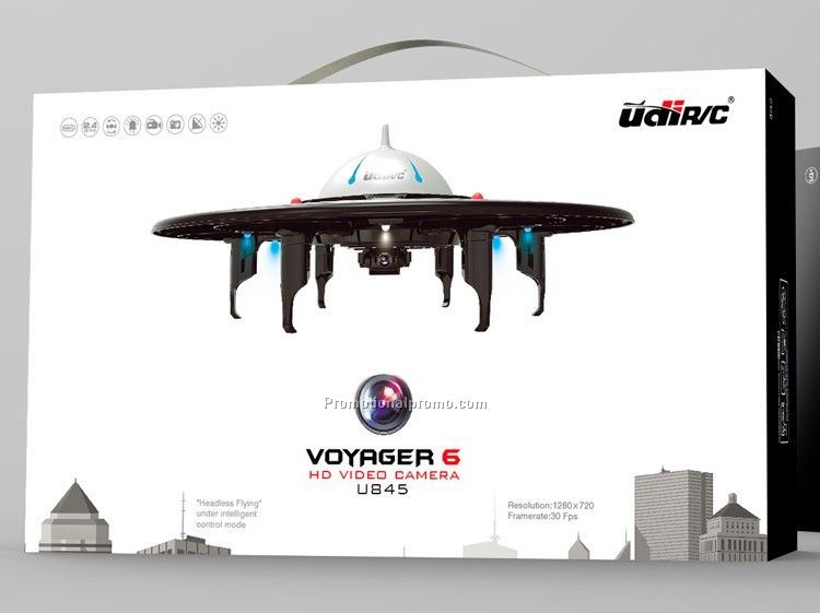 2.4Ghz 4 Channel 6 AXIS headless UFO with HD camera Photo 2