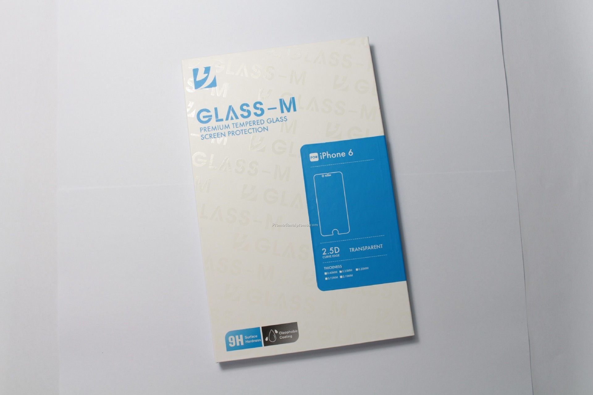 For iPhone 6 & iPhone 6 Plus & iPhone 6s & iPhone 6s Plus 0.1MM Premium Tempered Glass Phone Protector Photo 2